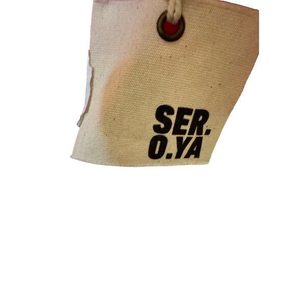 Ser O Ya Pink Silk Neck Wrap CropTop New Size XS - Picture 3 of 5